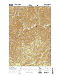Greystone Butte Idaho Current topographic map, 1:24000 scale, 7.5 X 7.5 Minute, Year 2013