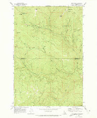 Grice Ridge Idaho Historical topographic map, 1:24000 scale, 7.5 X 7.5 Minute, Year 1969