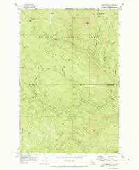 Grice Ridge Idaho Historical topographic map, 1:24000 scale, 7.5 X 7.5 Minute, Year 1969