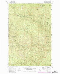 Grice Ridge Idaho Historical topographic map, 1:24000 scale, 7.5 X 7.5 Minute, Year 1969