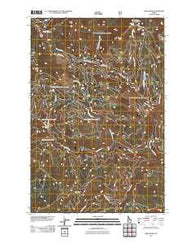 Grice Ridge Idaho Historical topographic map, 1:24000 scale, 7.5 X 7.5 Minute, Year 2011