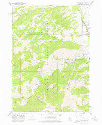 Griffin Butte Idaho Historical topographic map, 1:24000 scale, 7.5 X 7.5 Minute, Year 1967