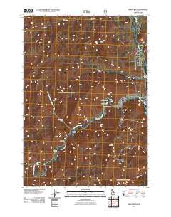 Griffin Butte Idaho Historical topographic map, 1:24000 scale, 7.5 X 7.5 Minute, Year 2011
