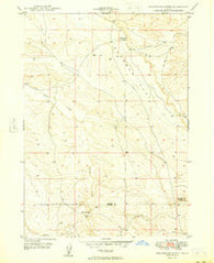 Grindstone Butte Idaho Historical topographic map, 1:24000 scale, 7.5 X 7.5 Minute, Year 1949