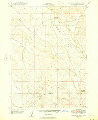 Grindstone Butte Idaho Historical topographic map, 1:24000 scale, 7.5 X 7.5 Minute, Year 1949