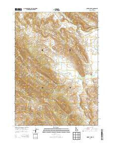 Grizzly Creek Idaho Current topographic map, 1:24000 scale, 7.5 X 7.5 Minute, Year 2013