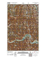 Grizzly Mountain Idaho Historical topographic map, 1:24000 scale, 7.5 X 7.5 Minute, Year 2011