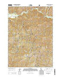 Grouse Butte Idaho Current topographic map, 1:24000 scale, 7.5 X 7.5 Minute, Year 2013