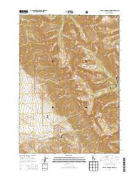 Grouse Creek Mountain Idaho Current topographic map, 1:24000 scale, 7.5 X 7.5 Minute, Year 2013
