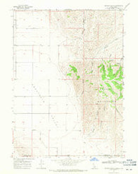 Grover Canyon Idaho Historical topographic map, 1:24000 scale, 7.5 X 7.5 Minute, Year 1968