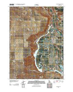 Hagerman Idaho Historical topographic map, 1:24000 scale, 7.5 X 7.5 Minute, Year 2010
