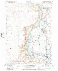 Hagerman Idaho Historical topographic map, 1:24000 scale, 7.5 X 7.5 Minute, Year 1949