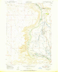 Hagerman Idaho Historical topographic map, 1:24000 scale, 7.5 X 7.5 Minute, Year 1950