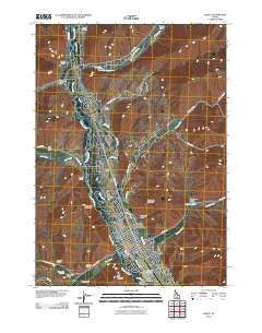 Hailey Idaho Historical topographic map, 1:24000 scale, 7.5 X 7.5 Minute, Year 2010