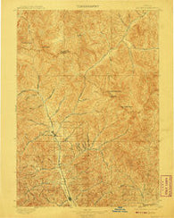 Hailey Idaho Historical topographic map, 1:125000 scale, 30 X 30 Minute, Year 1897