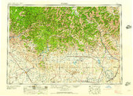 Hailey Idaho Historical topographic map, 1:250000 scale, 1 X 2 Degree, Year 1959