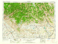 Hailey Idaho Historical topographic map, 1:250000 scale, 1 X 2 Degree, Year 1962