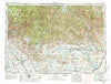 Hailey Idaho Historical topographic map, 1:250000 scale, 1 X 2 Degree, Year 1955