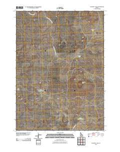 Halfway Lake Idaho Historical topographic map, 1:24000 scale, 7.5 X 7.5 Minute, Year 2010