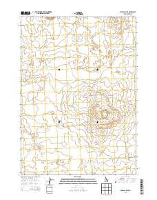 Halfway Lake Idaho Current topographic map, 1:24000 scale, 7.5 X 7.5 Minute, Year 2013