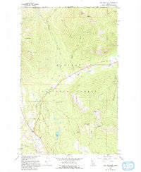 Hall Mountain Idaho Historical topographic map, 1:24000 scale, 7.5 X 7.5 Minute, Year 1965