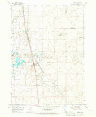 Hamer Idaho Historical topographic map, 1:24000 scale, 7.5 X 7.5 Minute, Year 1964