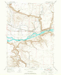Hammett Idaho Historical topographic map, 1:24000 scale, 7.5 X 7.5 Minute, Year 1947