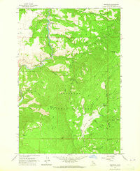 Harpster Idaho Historical topographic map, 1:24000 scale, 7.5 X 7.5 Minute, Year 1963