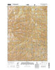 Harris Creek Summit Idaho Current topographic map, 1:24000 scale, 7.5 X 7.5 Minute, Year 2013