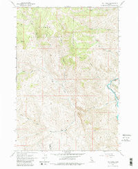 Hat Creek Idaho Historical topographic map, 1:24000 scale, 7.5 X 7.5 Minute, Year 1963