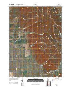 Hatch Idaho Historical topographic map, 1:24000 scale, 7.5 X 7.5 Minute, Year 2010