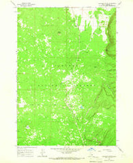 Hatchery Butte Idaho Historical topographic map, 1:24000 scale, 7.5 X 7.5 Minute, Year 1964