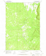 Hatchery Butte Idaho Historical topographic map, 1:24000 scale, 7.5 X 7.5 Minute, Year 1964