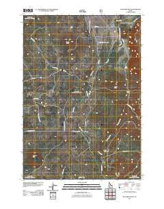Hatchery Butte Idaho Historical topographic map, 1:24000 scale, 7.5 X 7.5 Minute, Year 2011
