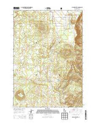 Hatchery Butte Idaho Current topographic map, 1:24000 scale, 7.5 X 7.5 Minute, Year 2013