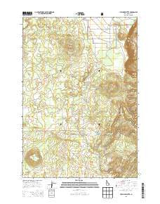 Hatchery Butte Idaho Current topographic map, 1:24000 scale, 7.5 X 7.5 Minute, Year 2013