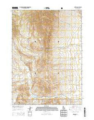 Hawkins Idaho Current topographic map, 1:24000 scale, 7.5 X 7.5 Minute, Year 2013