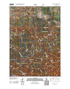 Hawley Gulch Idaho Historical topographic map, 1:24000 scale, 7.5 X 7.5 Minute, Year 2011