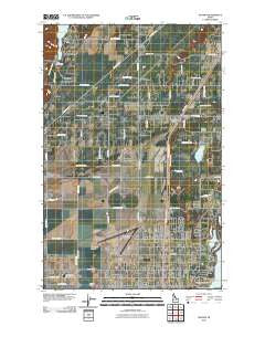 Hayden Idaho Historical topographic map, 1:24000 scale, 7.5 X 7.5 Minute, Year 2010