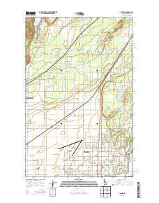 Hayden Idaho Current topographic map, 1:24000 scale, 7.5 X 7.5 Minute, Year 2013