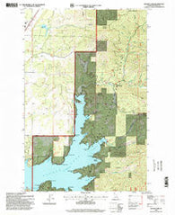 Hayden Lake Idaho Historical topographic map, 1:24000 scale, 7.5 X 7.5 Minute, Year 1996