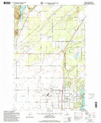 Hayden Idaho Historical topographic map, 1:24000 scale, 7.5 X 7.5 Minute, Year 1996