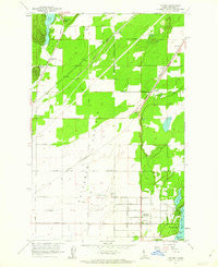 Hayden Idaho Historical topographic map, 1:24000 scale, 7.5 X 7.5 Minute, Year 1961