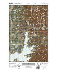 Hayden Lake Idaho Historical topographic map, 1:24000 scale, 7.5 X 7.5 Minute, Year 2011