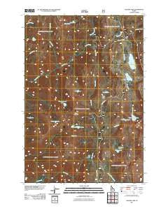 Hazard Lake Idaho Historical topographic map, 1:24000 scale, 7.5 X 7.5 Minute, Year 2011