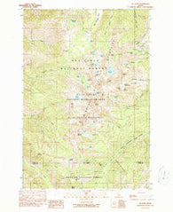 He Devil Idaho Historical topographic map, 1:24000 scale, 7.5 X 7.5 Minute, Year 1990