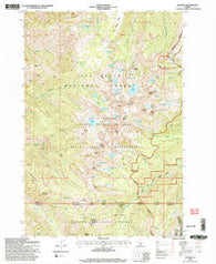 He Devil Idaho Historical topographic map, 1:24000 scale, 7.5 X 7.5 Minute, Year 1995