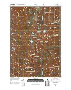He Devil Idaho Historical topographic map, 1:24000 scale, 7.5 X 7.5 Minute, Year 2011
