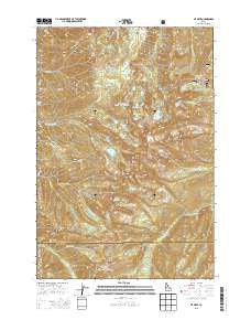 He Devil Idaho Current topographic map, 1:24000 scale, 7.5 X 7.5 Minute, Year 2013