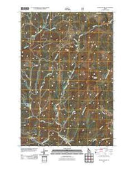 Headquarters Idaho Historical topographic map, 1:24000 scale, 7.5 X 7.5 Minute, Year 2011